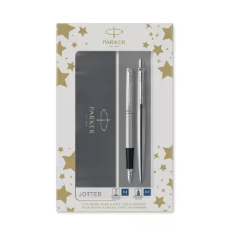 Parker Jotter Duo Pióro Wieczne + Długopis Kulkowy Zestaw Prezentowy parkerpapeterie.pl