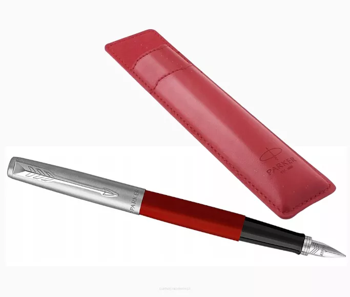 Parker Jotter Pióro Wieczne Red z Etui 2096872 smartkleks.pl