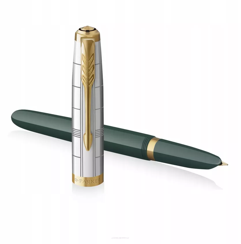 Parker 51 Pióro Wieczne Premium Zielone GT parkerpapeterie.pl