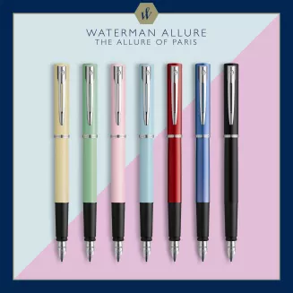 WATERMAN Pióro Wieczne Allure Czarne F 2068196 parkerpapeterie.pl